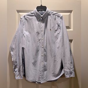 Ralph Lauren long sleeve button up dress shirt EUC